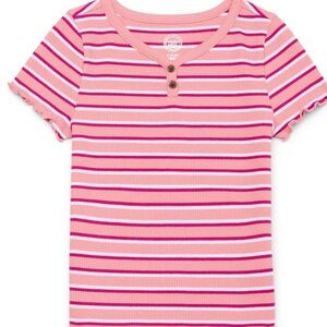 Striped Pink Kids Shirt